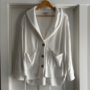 Knox Rose White Cardigan Sweater
